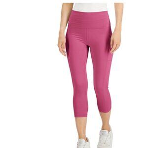 Ideology Brand Cropped Leggings Violet Quartz Womens Size PS
